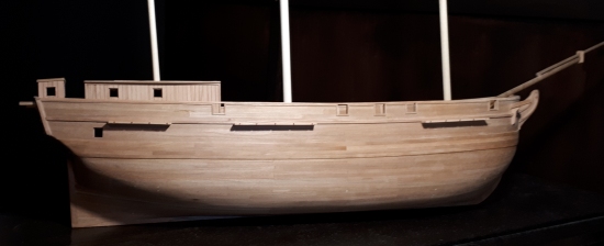 The starboard side Image of Hadlow in cherry