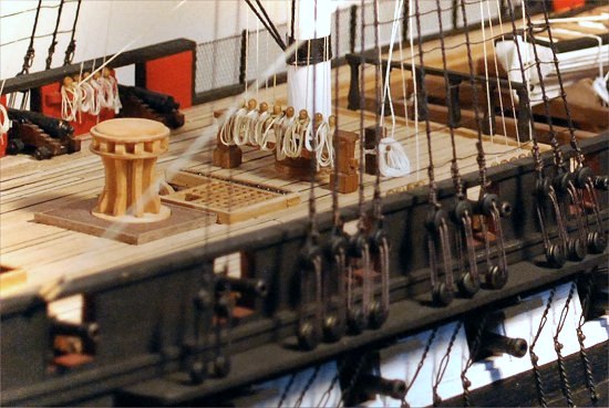 USS Pesident - detailed deck view USS Pesident - detailed deck view